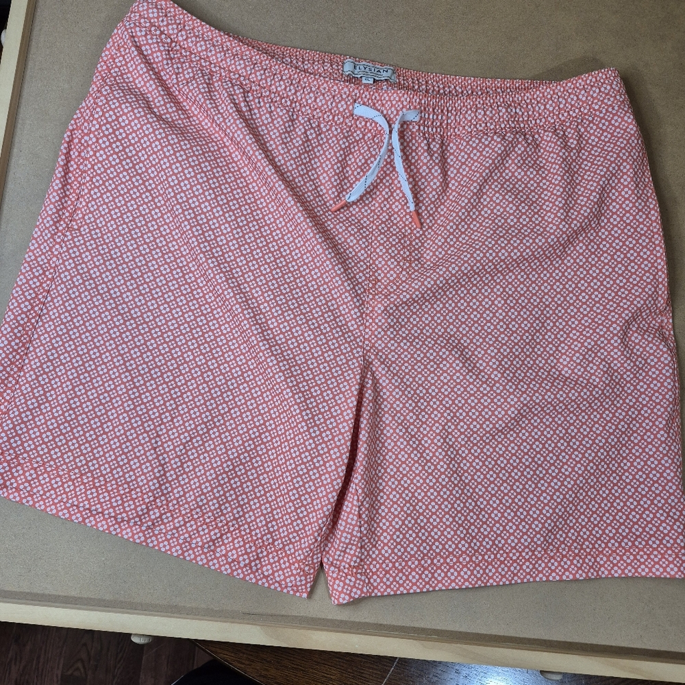 Elysian Coral Patterned Men's Swim Trunks 2389/620